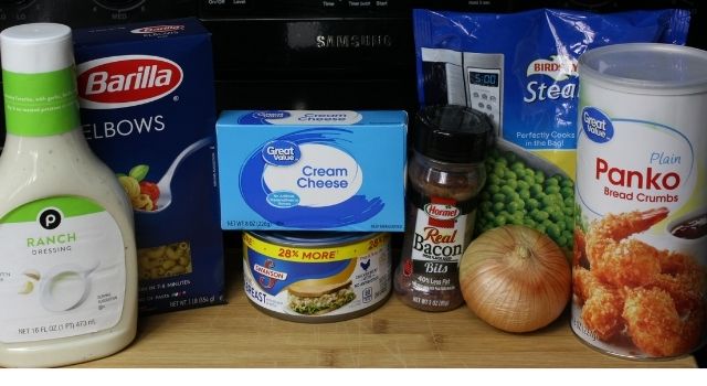 Chicken Bacon Casserole Ingredients