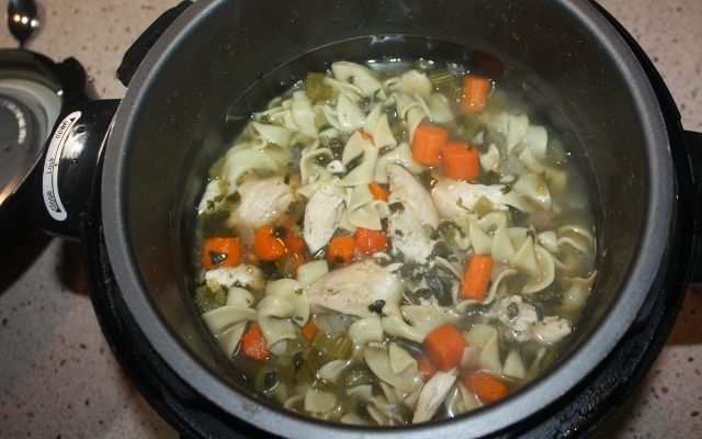 Homemade Chicken Noodle Soup for Colds