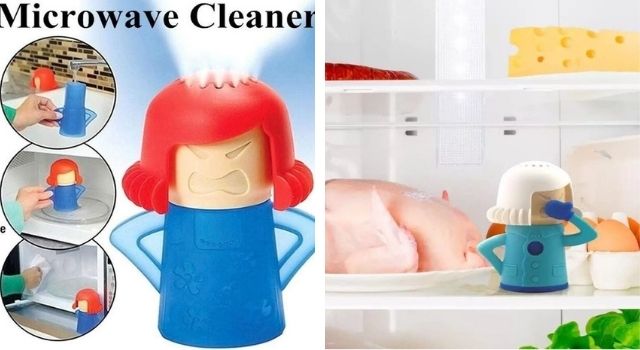 Unusual Kitchen Gadgets Microwave Cleaner