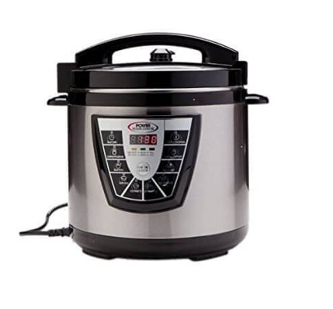 Best Buy: Elite Platinum 10-Quart Pressure Cooker Black/Stainless Steel  EPC-1013