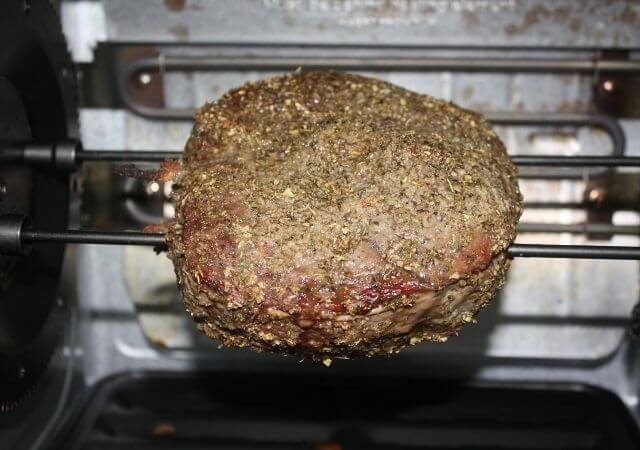 Beef Sirloin Tip Roast Rotisserie