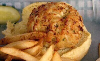 Crab Cake Sandwich Photo