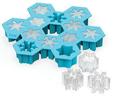 Snowflake Silicone Ice Cube Tray