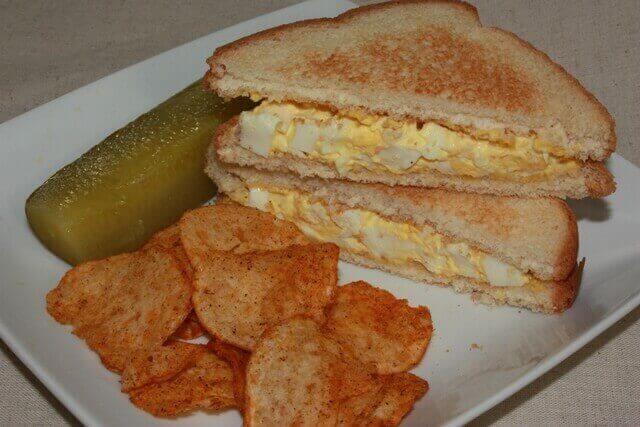 Simple Egg Salad Sandwich