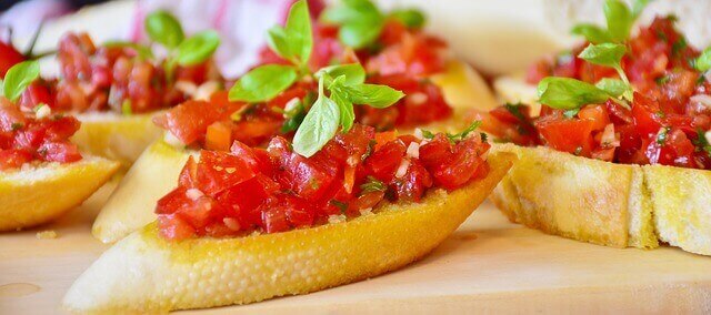 Bruschetta Appetizer