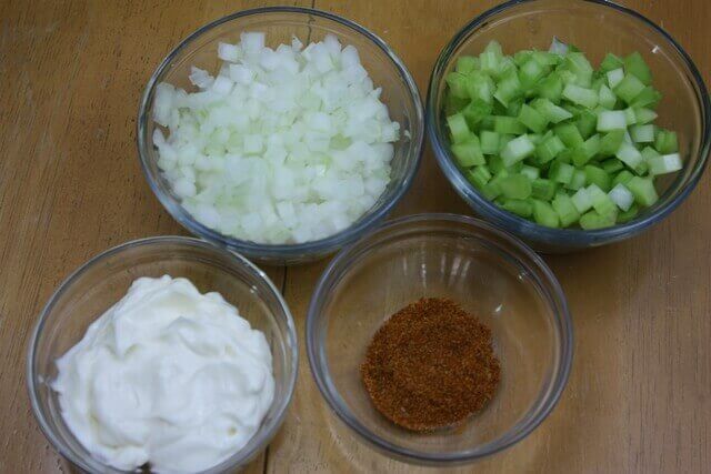 Shrimp Salad Ingredients