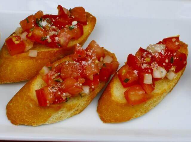 Tomato Basil Bruschetta Recipe