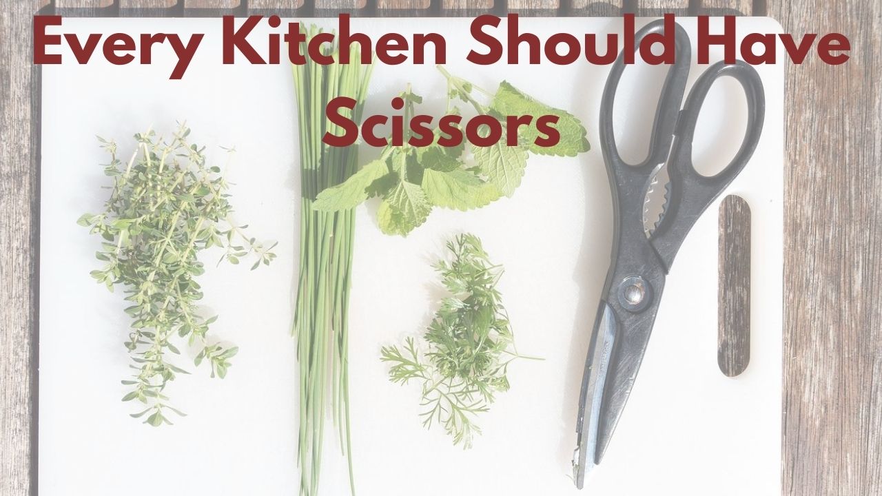 Every Kitchen Should Have Scissors