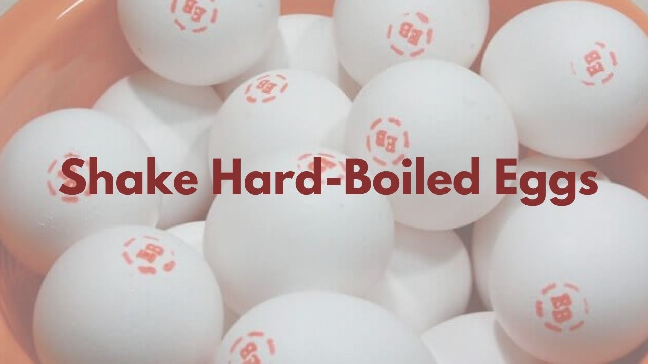 Shake Hard-Boiled Eggs