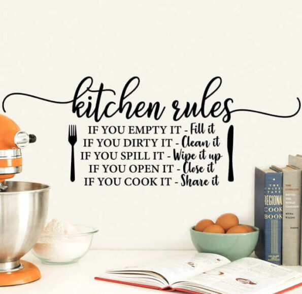 Funny Kitchen Wall Decals Ideas - Gadgets and Recipes