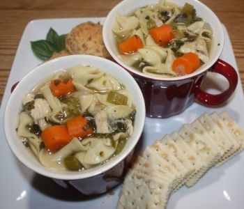 Homemade Chicken Noodle Soup from Scratch