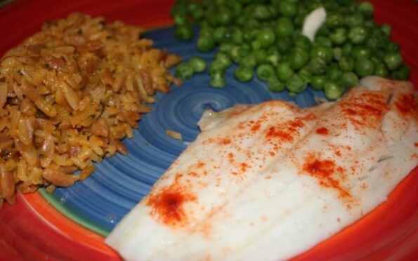 Quick Steamed Flounder Fillet - Gadgets and Recipes