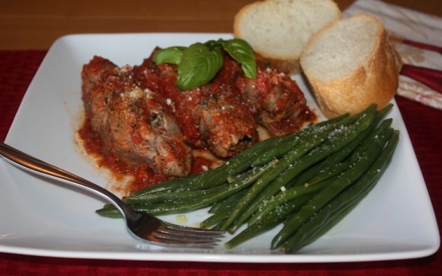What is in Beef Braciole